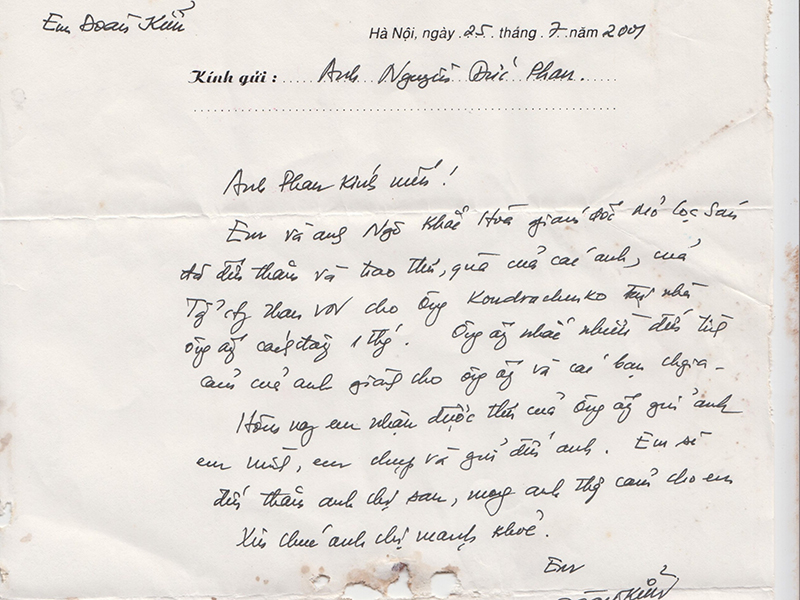 B&agrave;i 8: B&agrave;i của &ocirc;ng Đo&agrave;n Kiển (tiếp)